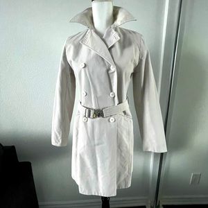 Loft Petite Trenchcoat with Adjustable Belt